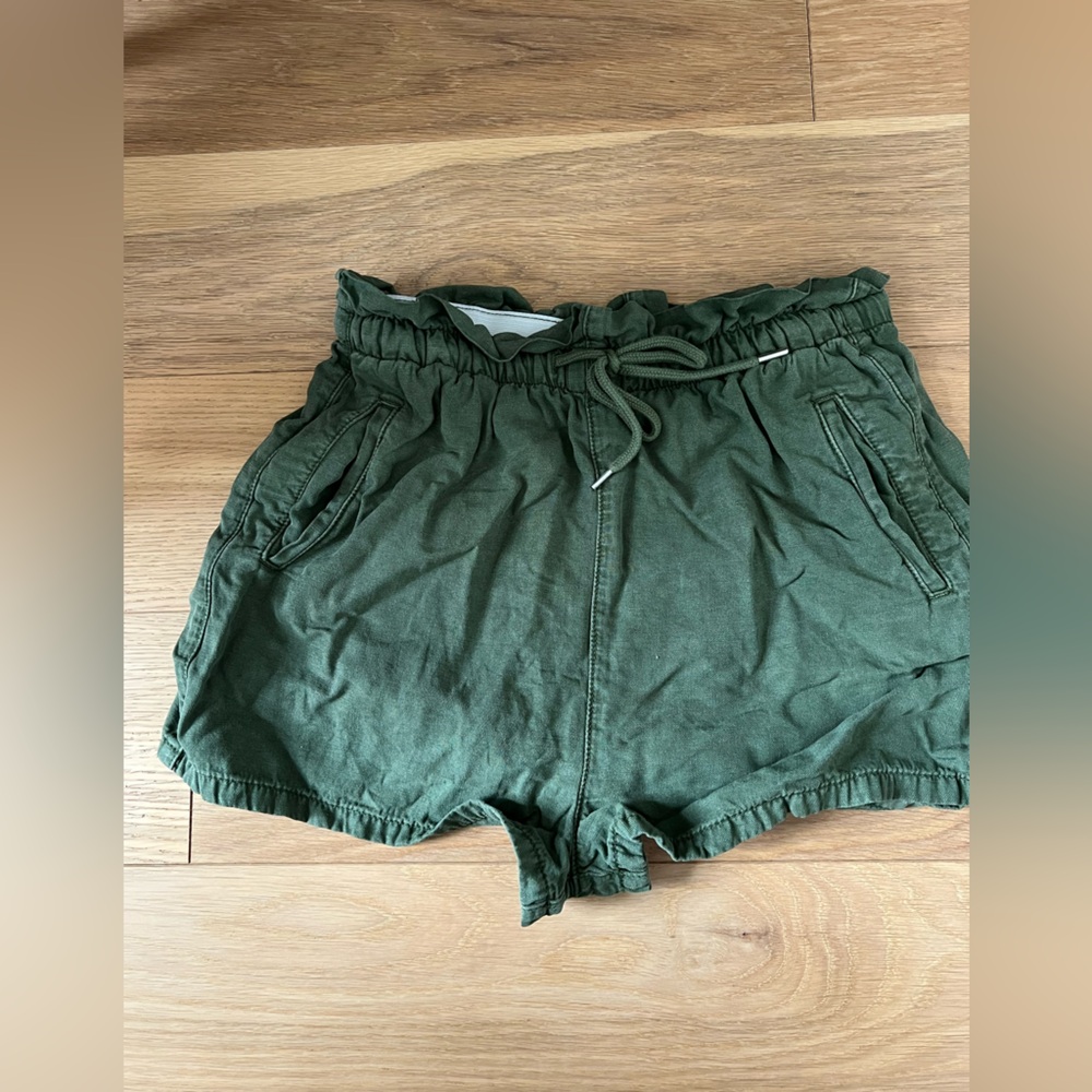 BDG Forest Green Women's Cargo Shorts